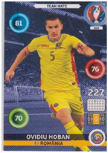 Adrenalyn Euro 2016 #305, Ovidiu Hoban