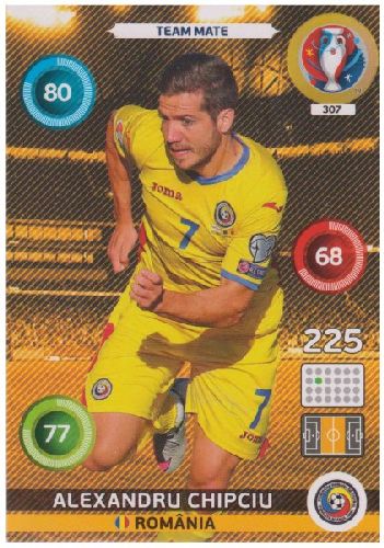 Adrenalyn Euro 2016 #307, Alexandru Chipciu