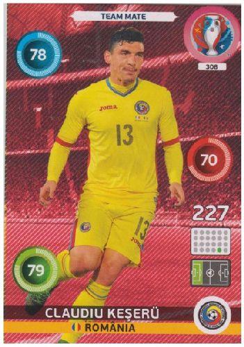 Adrenalyn Euro 2016 #308, Claudiu Keseru
