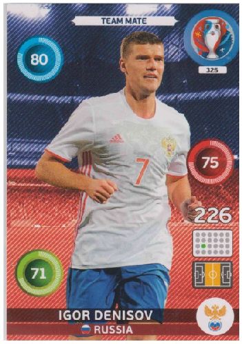 Adrenalyn Euro 2016 #325, Igor Denisov