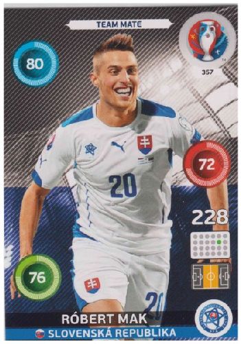 Adrenalyn Euro 2016 #357, Robert Mak