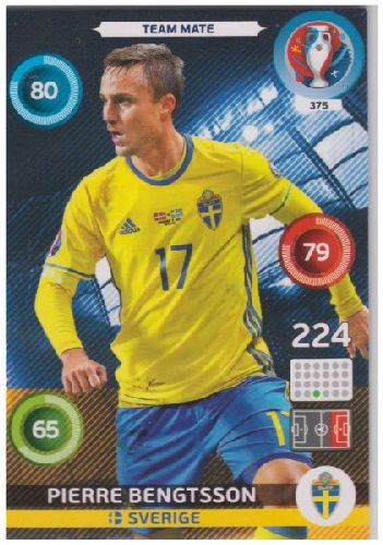 Adrenalyn Euro 2016 #375, Pierre Bengtsson