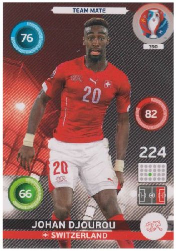 Adrenalyn Euro 2016 #390, Johan Djourou