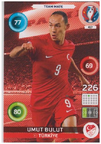 Adrenalyn Euro 2016 #417, Umut Bulut