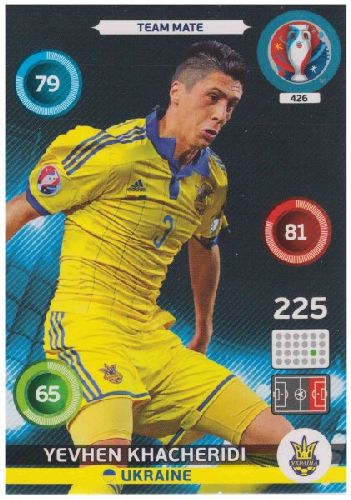 Adrenalyn Euro 2016 #426, Yevhen Khacheridi