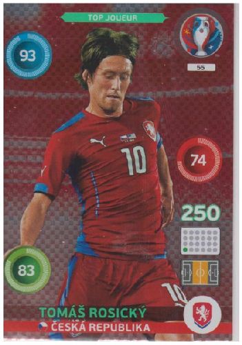 Adrenalyn Euro 2016 #055, Tomas Rosicky
