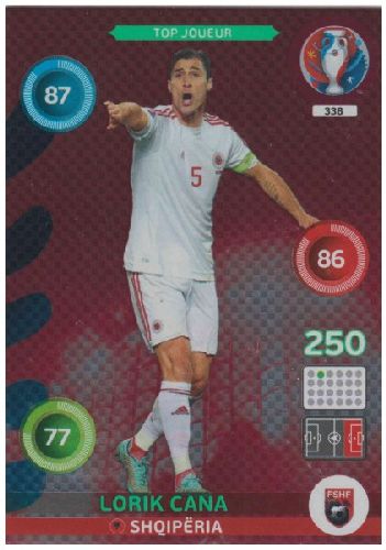 Adrenalyn Euro 2016 #338, Lorik Cana