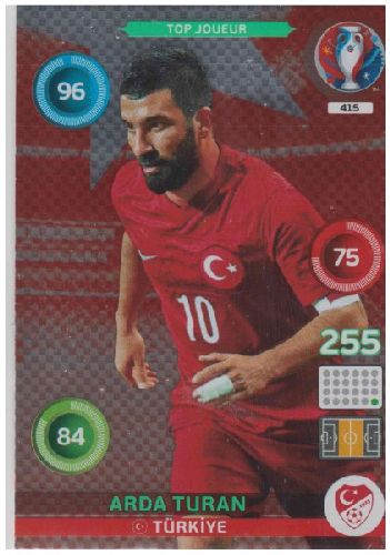 Adrenalyn Euro 2016 #415, Arda Turan