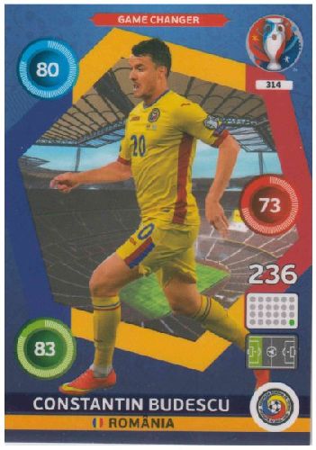 Adrenalyn Euro 2016 #314, Constantin Budescu