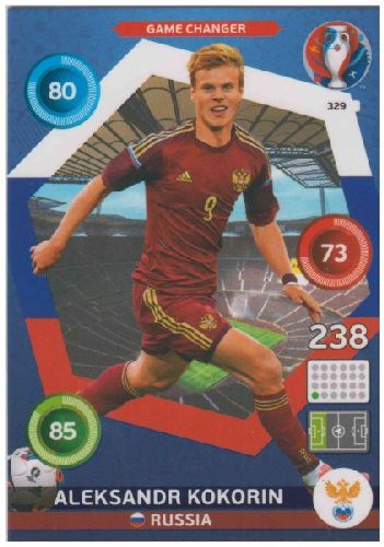 Adrenalyn Euro 2016 #329, Aleksandr Kokorin