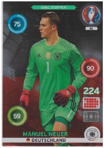 Adrenalyn Euro 2016 #065, Manuel Neuer