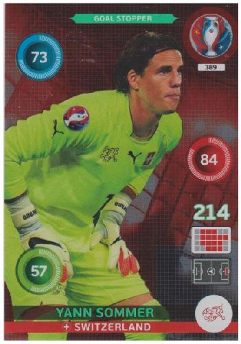 Adrenalyn Euro 2016 #389, Yann Sommer