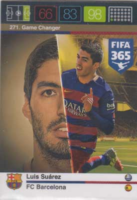 Adrenalyn FIFA 365 #271 Luis Suarez