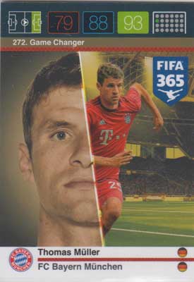 Adrenalyn FIFA 365 #272 Thomas Muller