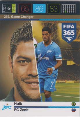 Adrenalyn FIFA 365 #279 Hulk