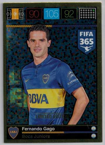 Adrenalyn FIFA 365 Fernando Gago