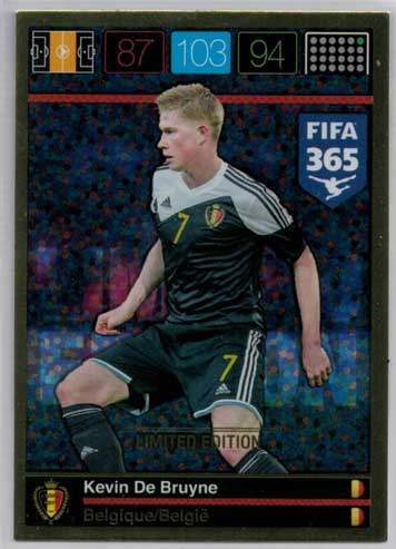 Adrenalyn FIFA 365 Kevin De Bruyne