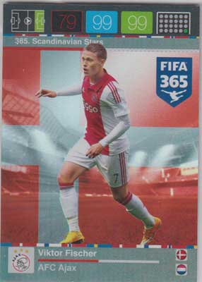 Adrenalyn FIFA 365 #385 Viktor Fischer
