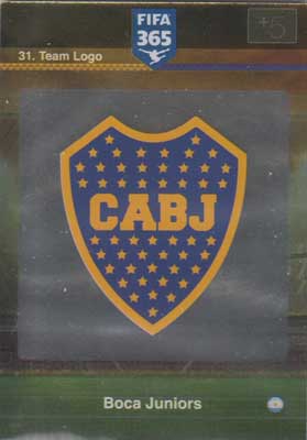 Adrenalyn FIFA 365 #031 Boca Juniors