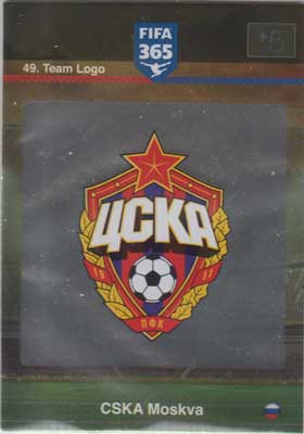 Adrenalyn FIFA 365 #049 CSKA Moskva