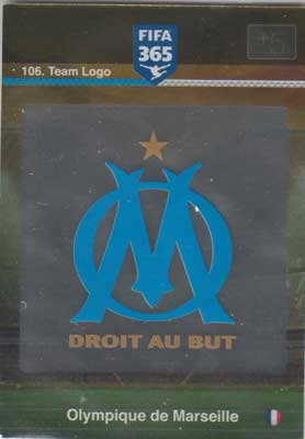 Adrenalyn FIFA 365 #106 Olympique de Marseille