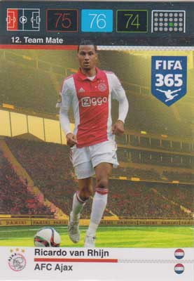 Adrenalyn FIFA 365 #012 Ricardo van Rhijn
