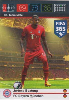 Adrenalyn FIFA 365 #037 Jerome Boateng