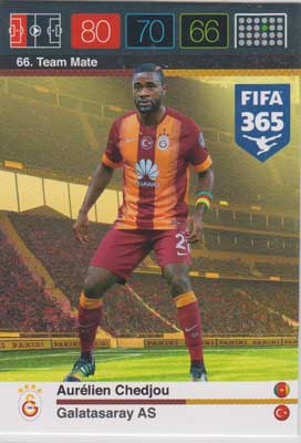 Adrenalyn FIFA 365 #066 Aurelien Chedjou