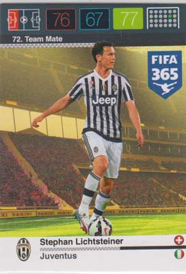 Adrenalyn FIFA 365 #072 Stephan Lichtsteiner