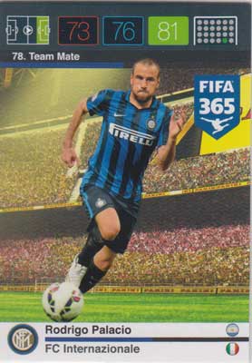 Adrenalyn FIFA 365 #078 Rodrigo Palacio