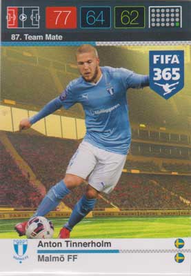 Adrenalyn FIFA 365 #087 Anton Tinnerholm
