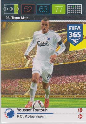 Adrenalyn FIFA 365 #093 Youssef Toutouh