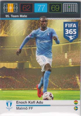 Adrenalyn FIFA 365 #095 Enoch Kofi Adu