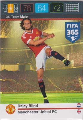 Adrenalyn FIFA 365 #098 Daley Blind