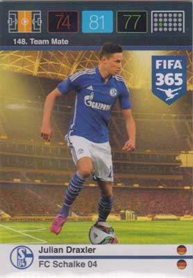 Adrenalyn FIFA 365 #148 Julian Draxler