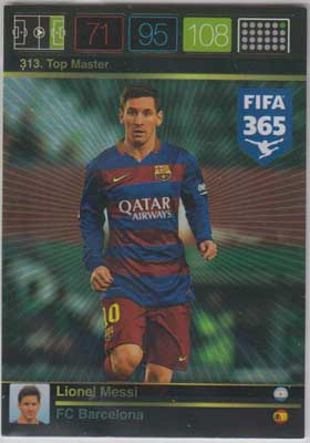 Adrenalyn FIFA 365 #313 Lionel Messi