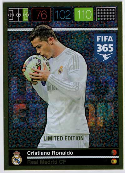 Adrenalyn FIFA 365 Cristiano Ronaldo XXL *STORT KORT!*