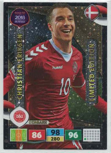 Panini Road To World Cup Russia 2018 Christian Eriksen - Denmark