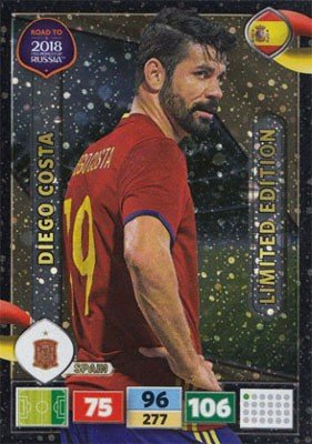 Panini Road To World Cup Russia 2018 Diego Costa - Spain