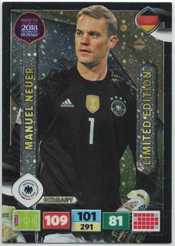 Panini Road To World Cup Russia 2018 Manuel Neuer - Germany