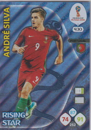 Adrenalyn World Cup 2018 #430 Andre Silva (Portugal)