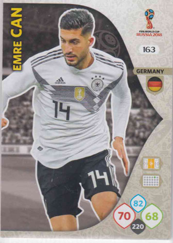 Adrenalyn World Cup 2018 #163 Emre Can (Germany)