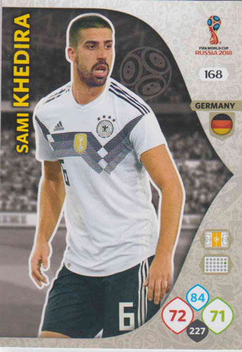 Adrenalyn World Cup 2018 #168 Sami Khedira (Germany)