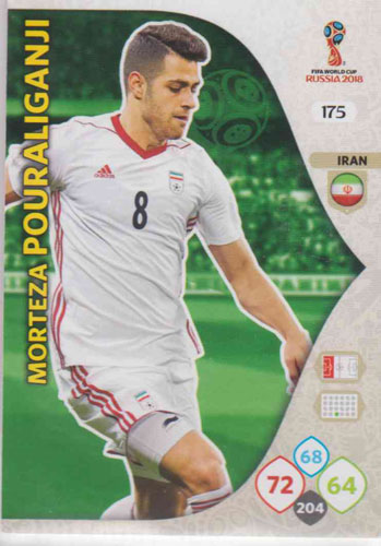 Adrenalyn World Cup 2018 #175 Morteza Pouraliganji (Iran)