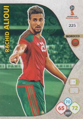Adrenalyn World Cup 2018 #225 Rachid Alioui (Morocco)