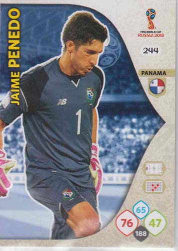 Adrenalyn World Cup 2018 #244 Jaime Penedo (Panama)