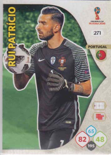 Adrenalyn World Cup 2018 #271 Rui Patricio (Portugal)