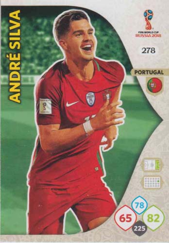 Adrenalyn World Cup 2018 #278 Andre Silva (Portugal)