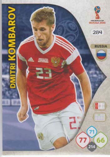 Adrenalyn World Cup 2018 #284 Dmitri Kombarov (Russia)
