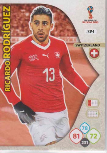 Adrenalyn World Cup 2018 #319 Ricardo Rodriguez (Switzerland)